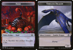 Food (018) // Timeless Dragon (004) Double-Sided Token - Foil