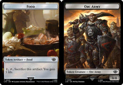 Food (023) // Orc Army (019) Double-Sided Token - Surge Foil