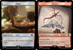 Food (023) // Smaug (020) Double-Sided Token - Surge Foil