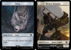 Food (024) // Human Soldier (015) Double-Sided Token - Surge Foil