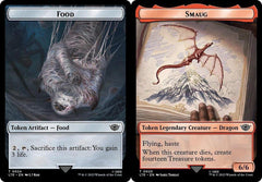 Food (024) // Smaug (020) Double-Sided Token - Surge Foil