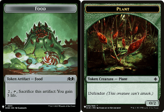 Food (0011) // Plant (008) Double-Sided Token (PLST)