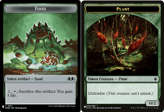 Food (0011) // Plant (008) Double-Sided Token (PLST)