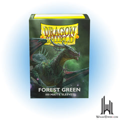 Deck Protectors - Dragon Shield Matte Forest Green 100ct