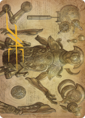 Foundry Inspector (59/81) Art Card (ABRO) - Gold-Stamped Signature
