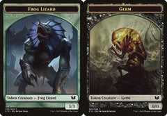 Frog Lizard (015) // Germ (007) Double-Sided Token