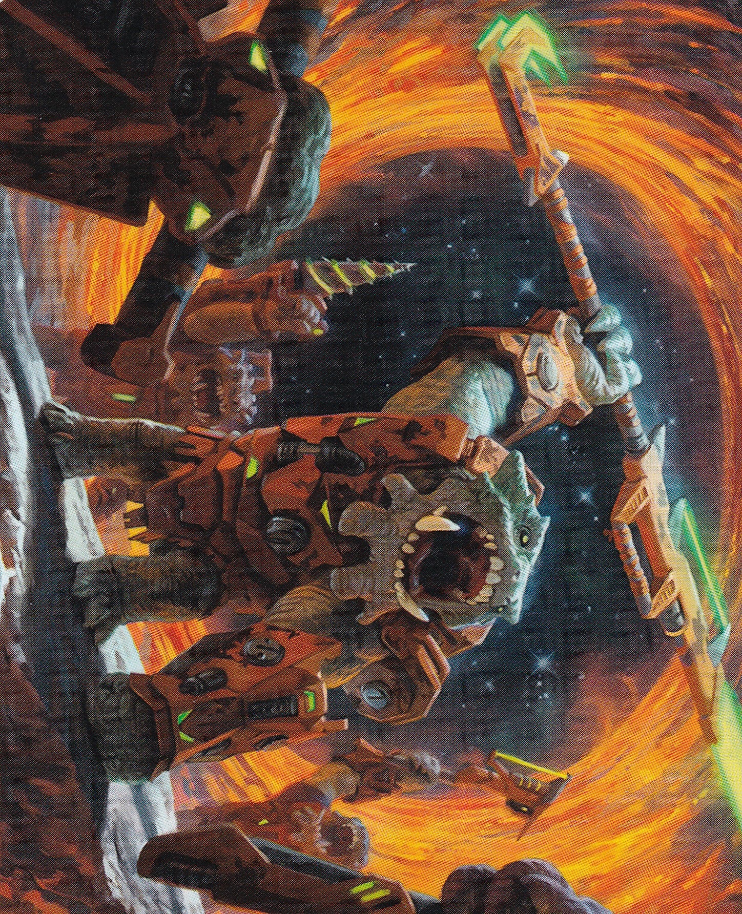 Frontline War-Rager (16/54) Art Card