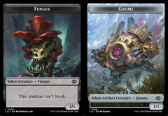 Fungus (0007) // Gnome (0016) Double-Sided Token - Foil