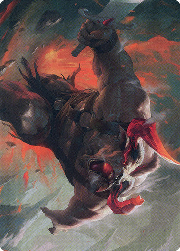Furious Bellow (31/81) Art Card