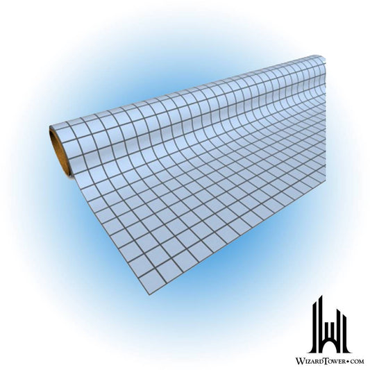 Gaming Paper - Square Grid Roll - Blue 1"