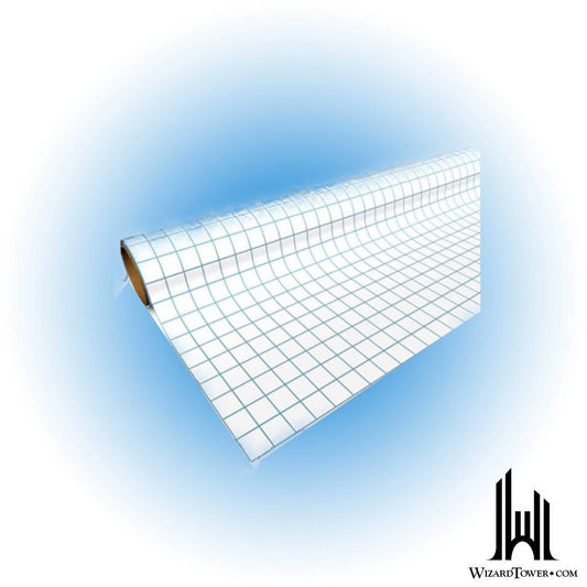 Gaming Paper - Square Grid Roll - Black 1"
