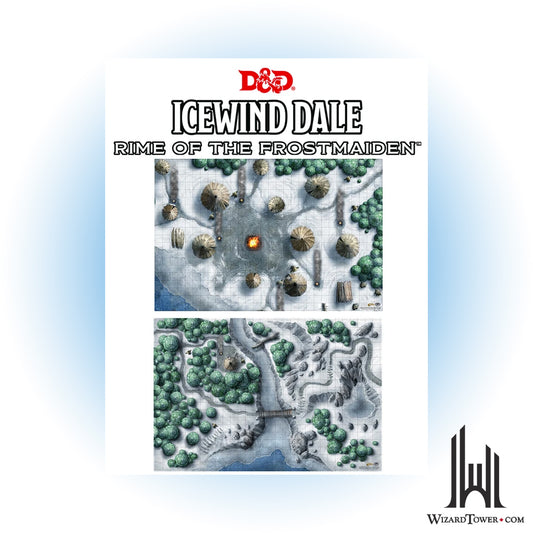 Dungeons & Dragons 5th Edition Icewind Dale: Rime of the Frostmaiden Map Set