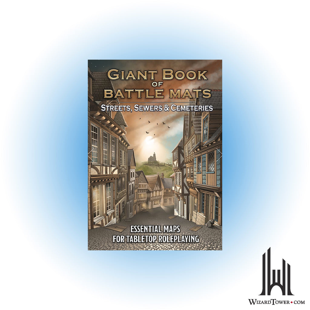 Giant Book of Battle Mats - Streets, Sewers & Cemeteries