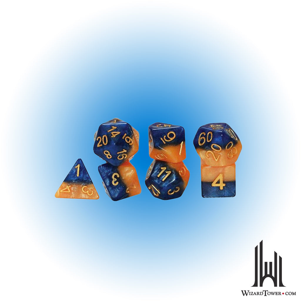 Dice Set - Halfsies Bat 7ct