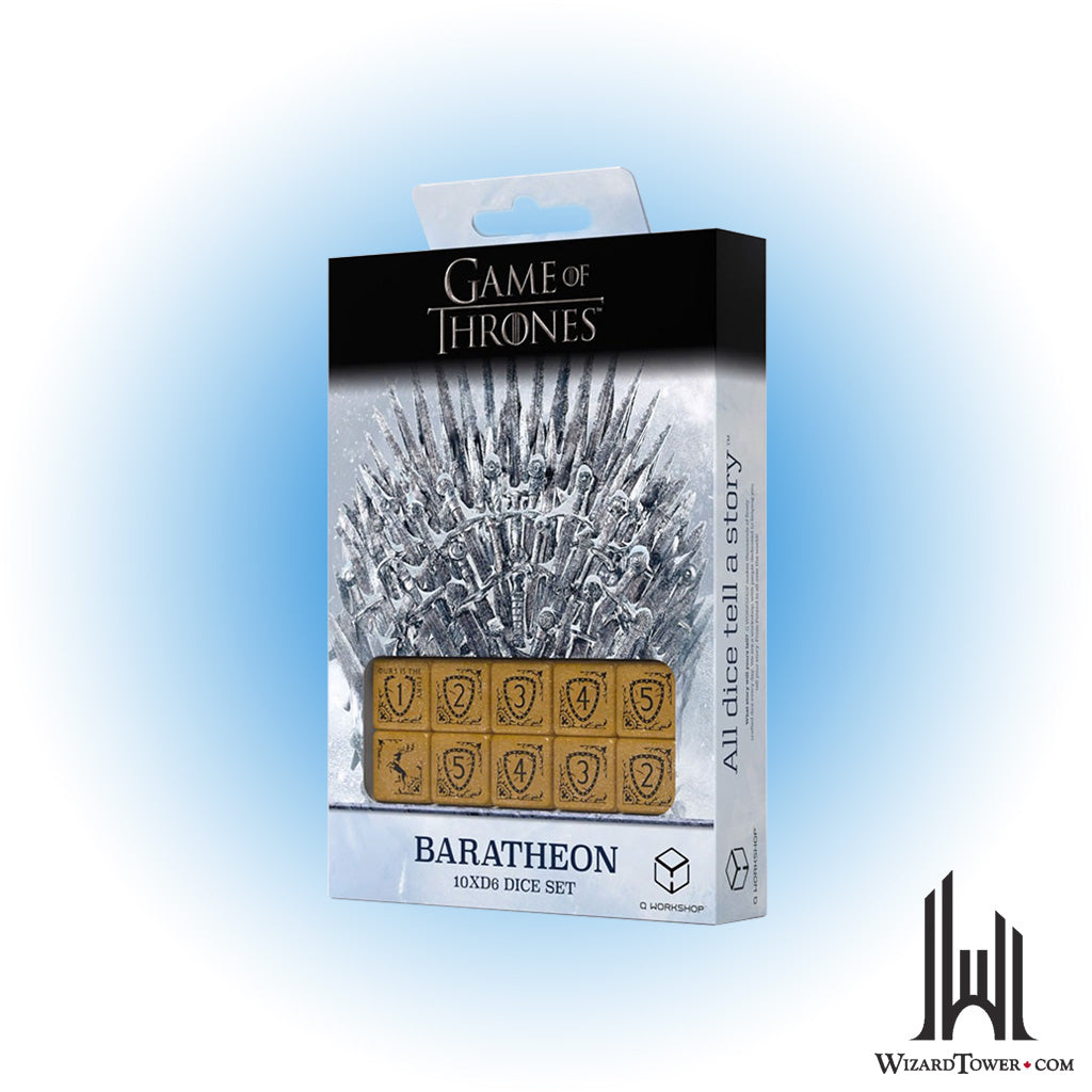 Dice Set - Game of Thrones Baratheon d6 10ct