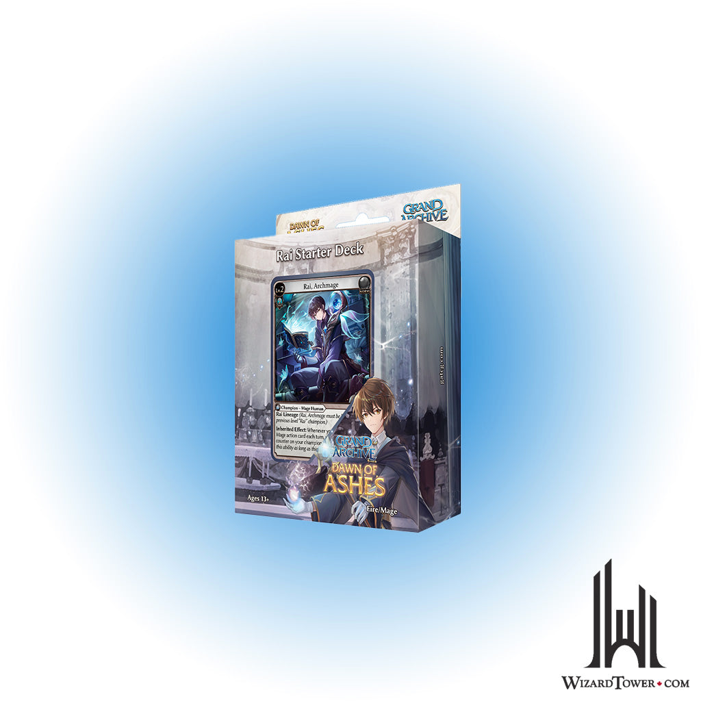 Grand Archive Dawn of Ashes Starter Deck - Rai, Archmage