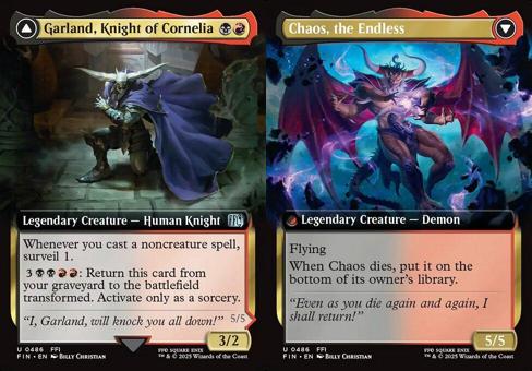 Garland, Knight of Cornelia // Chaos, the Endless (0486) (Extended Art)