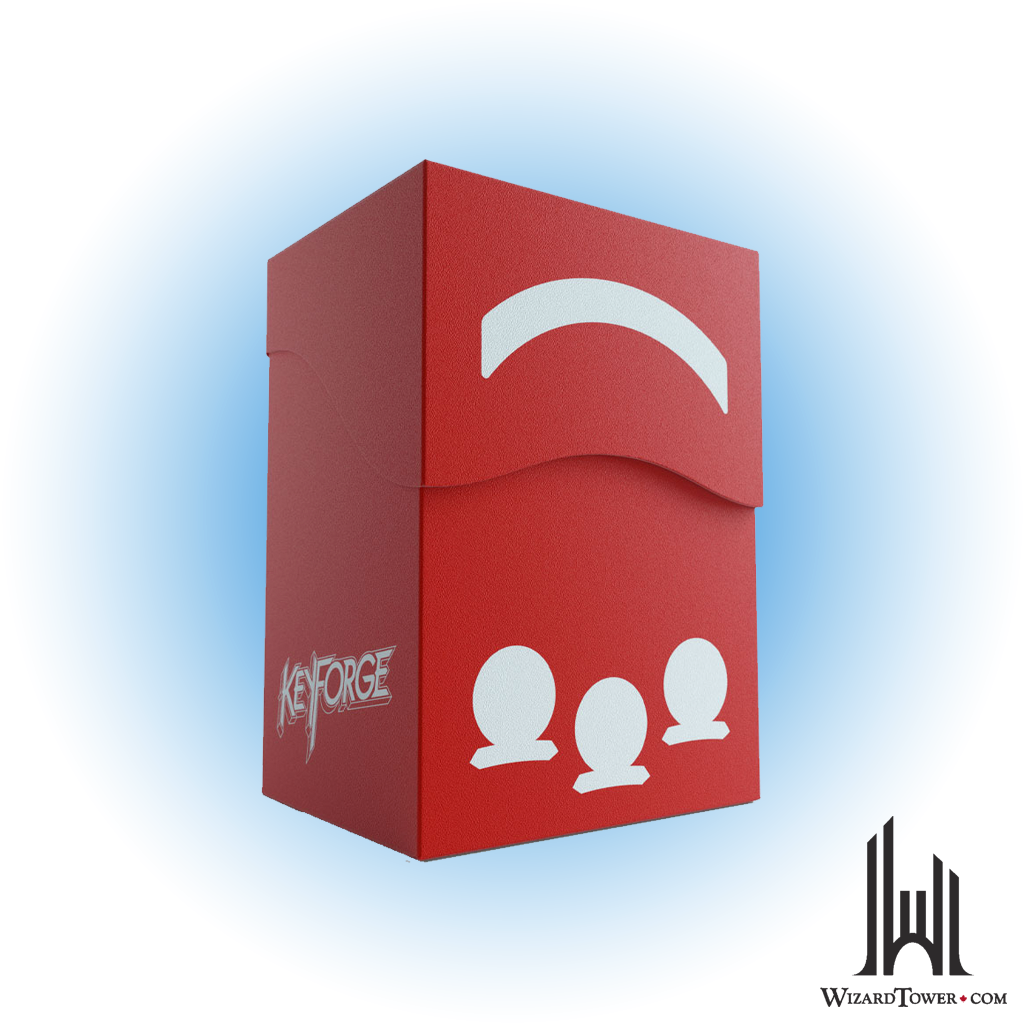 Keyforge Gemini Deck Box - Red