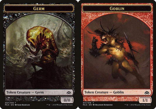 Germ (007) // Goblin (011) Double-Sided Token