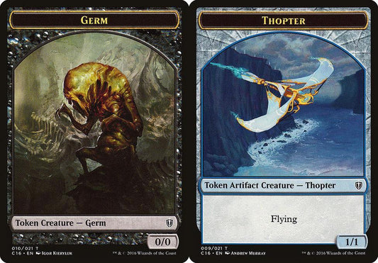 Germ (010) // Thopter (009) Double-Sided Token
