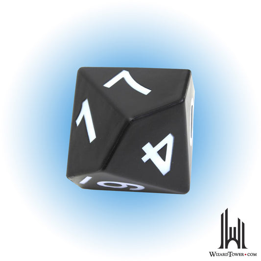 Foam Dice - D10 - Black