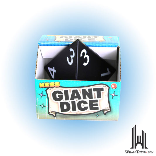 Foam Dice - D4 - Black