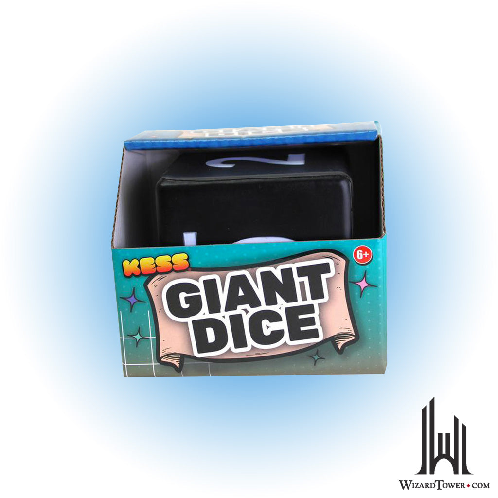 Foam Dice - D6 - Black