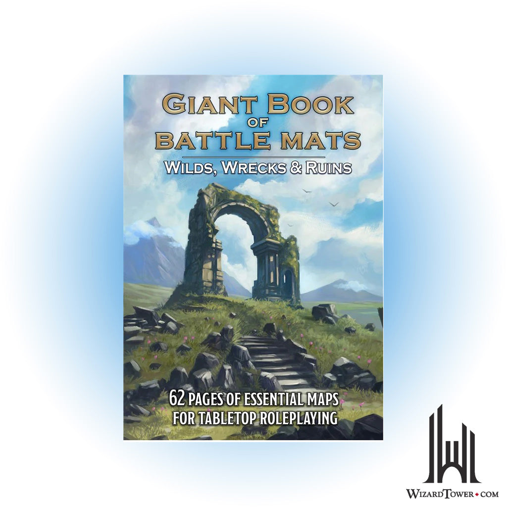 Giant Book of Battle Mats - Wilds, Wrecks & Ruins