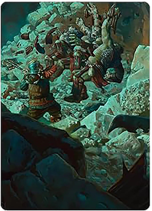Gimli's Reckless Might (04/24) Art Card
