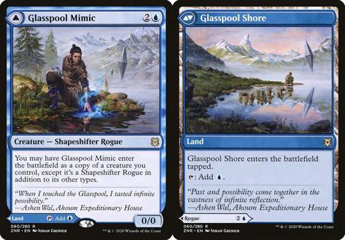 Glasspool Mimic // Glasspool Shore - Foil