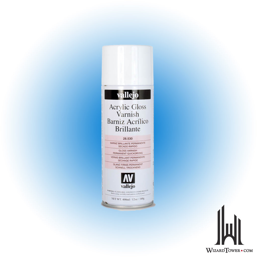 Vallejo Acrylic Spray Gloss Varnish 530 - 400ml