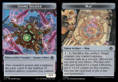 Gnome Soldier (0003) // Map (0017) Double-Sided Token - Foil