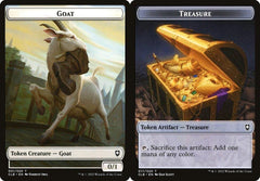 Goat (001) // Treasure (017) Double-Sided Token - Foil