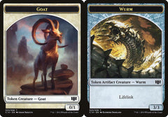 Goat (003) // Wurm (033) Double-Sided Token