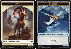 Goat (004) // Thopter (009) Double-Sided Token