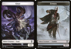 Goat (006) // Zombie (016) Double-Sided Token