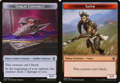 Goblin Construct (001) // Satyr (009) Double-Sided Token