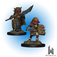 Wardlings Figures - Goblin Female & Male
