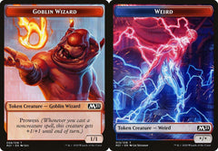 Goblin Wizard (008) // Weird (013) Double-Sided Token - Foil