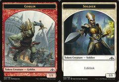 Goblin (004) // Soldier (002) Double-Sided Token