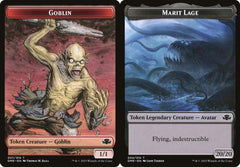 Goblin (007) // Marit Lage (004) Double-Sided Token - Foil