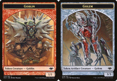 Goblin (010) // Golem (018) Double-Sided Token