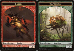 Goblin (011) // Saproling (019) Double-Sided Token