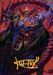 Golbez, Crystal Collector (45/53) Art Card (AFIN) - Gold-Stamped Signature