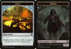 Gold (010) // Zombie (005) Double-Sided Token