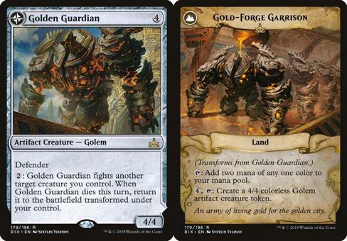 Golden Guardian // Gold-Forge Garrison - Foil