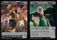Golem (0013) // Shapeshifter (0002) Double-Sided - Foil