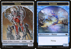 Golem (018) // Illusion (005) Double-Sided Token