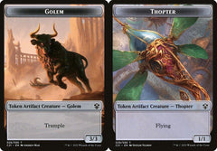 Golem (26) // Thopter (029) Double-Sided Token