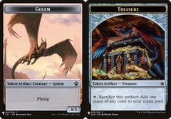 Golem (025) // Treasure (010) Double-Sided Token (PLST)